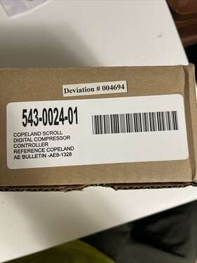 Ae8-1328 Emerson Copeland Scroll Digital Compressor Controller Inch W