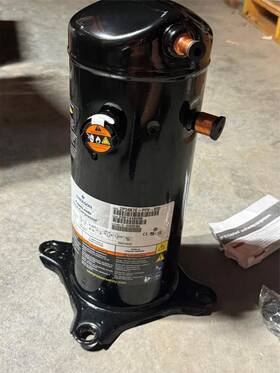 Zp34k7e-pfv Emerson Copeland Alliance Scroll Compressor 3 Ton 208-230v 1 Phase R410a