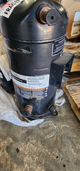 Zp182kce-tfd-855 Emerson Copeland Scroll Carrier Compressor 3ph 460v 183 000 Btu 15.2hp
