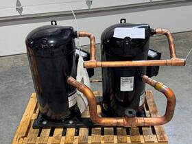 Zpt770kce-ted-276 Emerson Copeland Tandem Compressor 759000btu 63ton 3phase R410a 3p 460v Zpt770kce-ted