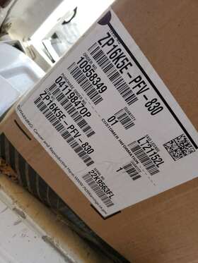 Zp16k5e-pfv-830 Emerson Carrier 16000 Btu R410a 208/230 1 Ph Copeland Scroll Compressor
