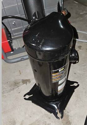 Zs09kae-pfv-818 Emerson Copeland Compressor Scroll 9 400 Btu 1-phase