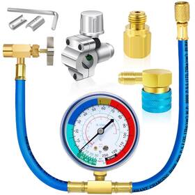 Fanovo 730851397621 Refrigerator Freon Recharge Kit R134a Refrigerant A/c Re