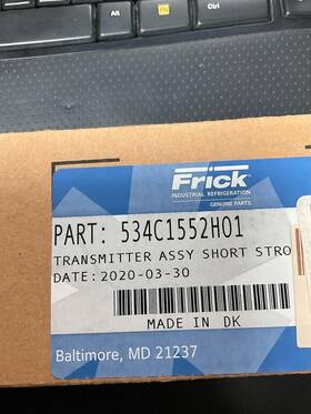 534c1552h01 Frick Transmitter S.v. Xjf Capacity Pn