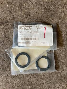 959a0089h02 Frick Set Of 3 Flange Gasket Inch Rwbii Rwf
