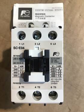 Sc-e04 Fuji Electric Magnetic Contactor 3 Pole 600vac 18 Amp New In Box