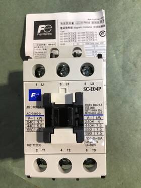 Sc-e04p-ac110vzadc-cf Fuji Electric Iec Contactor. New In Box