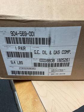 904-569-001 General Electric G.e. Oil And Gas Comp Heavywall Bearings Pn