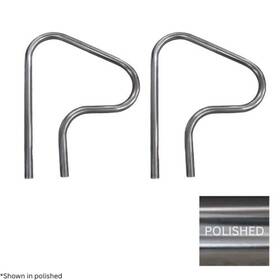 Gpp-rl-c49-26fig4-ss-2 Global Pool Products Gpp-rl-c49-26fig4-ss Classic 26 Figure 4 Handrail Ss 1/2 Inch