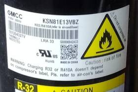 Ksn78e11vbzc1 Gmcc 006221273v 115v R 32 Compressor