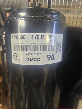 Ea90g0c-1bzdu2 Gmcc New Ac Compressor
