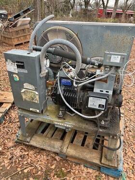 9rs2-076a-tfc-800 Hussmann Condensing Unit 2 Fan Copeland Motor 200-230v/3p
