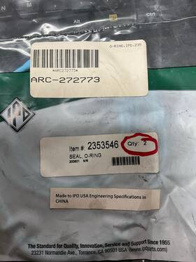 2353546 Ipd O-ring Seal Pn