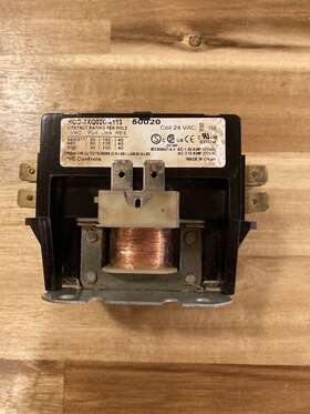 50020 Marvair 2-pole Compressor Contactor Part No 50020. Preowned