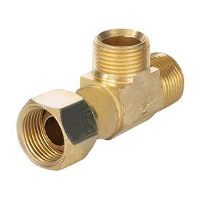 73338-om Midline Valve Add On Tee Fitting Split Supply Line Outlet 3/8 Inch