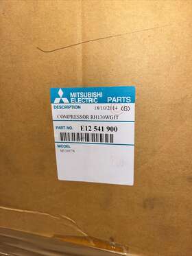 Rh130wgjt Mitsubishi Electric Mu09tw Corporation Compressor E12 541 900 Model #mu09tw