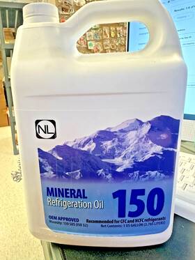 Pr-221f National Refrigerants Mineral Oil For Refrigeration And A/c Cfc/hcfc Systems One Gallon 150 Sus Iso 32