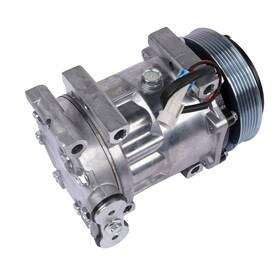 6512124 Newzq Air Conditioning Compressor With A/c Clutch Replacement For Chevy Express Sil