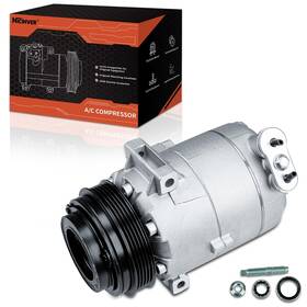52000180 Nicinver Air Conditioning Compressor And A/c Clutch 2008-201