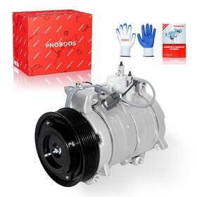 78372 Phoboos A/c Compressor With Clutch Compatible Honda Element 2003-2011 L4