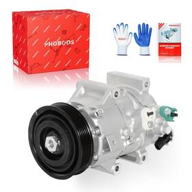 Co-29194c Phoboos A/c Compressor With Clutch Compatible Hyundai Sonata 2015-2017 L