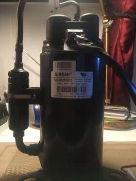 C002877430229 Qingan Yzg- A057y2d2t3 115v 60hz 1ph 580w Lra 26a Rla 5.50a Compressor