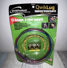 Qt2812 Quik Products Compressor Terminal Repair Kit 12 Gauge 2ft Length