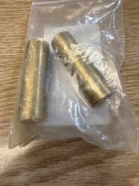 2025026001 Quincy Compressor Oem Pin Unloader Brass Brand New Pair Of 2