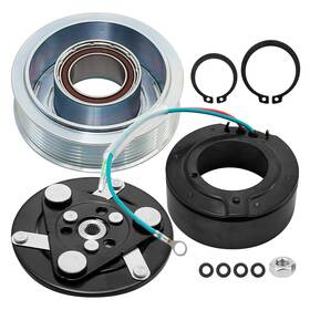 Hs2067 Saihisday Ac Compressor Clutch Assembly Kit Replacement For Honda 2007-2011 Cr-v 4 Cyl