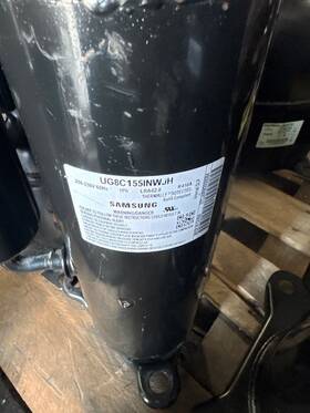 Ug8c155inwjh Samsung New Compressor 1.5 Ton 16 100 Btu R410a 208-230v Hvac