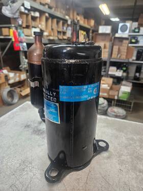 C-r112h9k Sanyo 265v 18 000 Btu 1ph 60hz R-twenty-two Rotary A/c Compressor