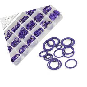 Bookmpn11 Strendier 270 Pcs Automotive A/c Compressor Port Gasket Assortment Kit Eighteen Sizes
