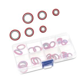 Opumpn2 Strendier 30 Pcs A/c Gasket Air Conditioning Compressor Kit Ac O Ring Spe