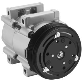Sy10954002 Sykrss A/c Compressor With Clutch 618132 Compatible Ford Explorer Sport F-100 R