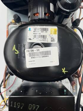 Aka2430zaadc Tecumseh Unit Indoor 115.v 1ph 3/4 Hp R404a R448a R452a