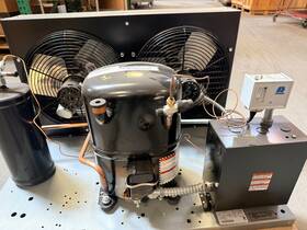 Ava2515zxtxc Tecumseh Omniteam/tecumseh Cond Unit-ava2515zxtxc/200-230v- 3ph- R404a -3 1/2hp Indoor Lt