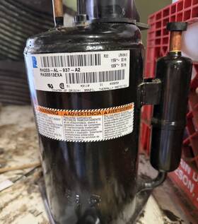 Rkg5513exa Tecumseh 1 Hp 115v 13 400 Btu R22 Rk2 Rotary Compressor Motor