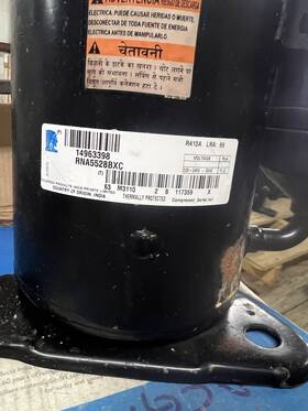 Rna5528bxc Tecumseh Black Hermetic R410a 1 Phase 220-240v Compressor