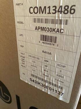 Com13486 Trane 2.5-ton Scroll Compressor 208/230v New