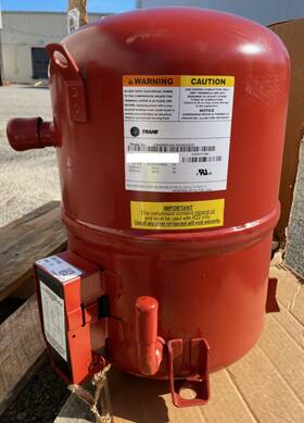 Crhh075j0c100n0k0c0 Trane New Ac Reciprocating Screw Compressor 7.5 Hp 50/60 Hz