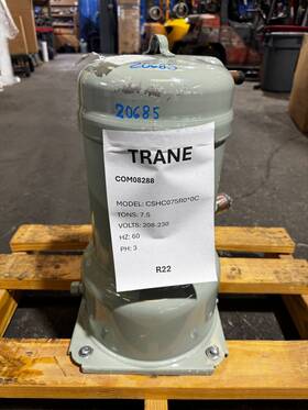 Cshc075r0 Trane 0c / 7.5 Tons 208-230v Ph 3 Compressor