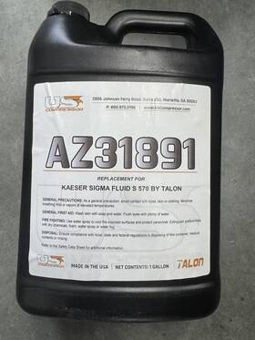 Az31891 Us Compressor Talon Oil - 1 Gallon
