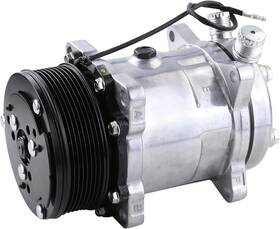 5h14 Wisepick 705353233364 Universal A/c Compressor With Pv8 Clutch Sd 508 R134a 12v Serpentine Belt T
