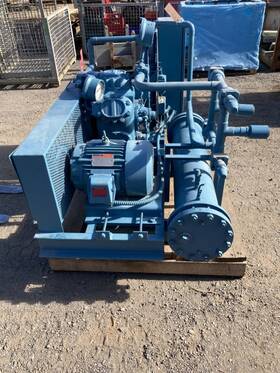 Fs32 York International Rotary Screw Chiller Compressor 10hp 460v 3ph