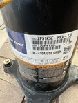 Copeland Scroll Compressor Model ZP51K5E - Pfv 130 Year 2013 220V Single Ph. Fixed Price $450.00.