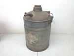 Nesco 1 Gallon Fuel Oil Can With Handle Vintage National Enameling Stamping. Fixed Price $62.99.