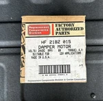 New Carrier HF21BZ015 Damper Motor 24 Vdc Ak. Fixed Price $40.00.
