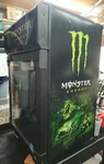 Mini Fridge Monster Energy Drink Idw Cooler Refrigerator Model G-6CB. Fixed Price $499.00.