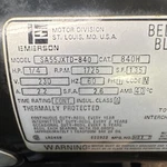 Emerson 1/4 Hp 230V 1725RPM Single Phase Induction Ac Motor SA55JXTD-840. Fixed Price $124.97.