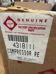 Genuine Oem Whirlpool Fsp 4318111 Refrigerator Compressor - Black. Fixed Price $179.99.